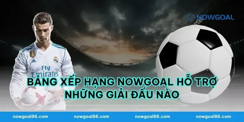 Bảng Xếp Hạng Nowgoal Hỗ Trợ Những Giải Đấu Nào